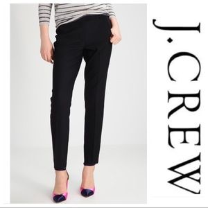 J. crew Bi-Stretch Wool Cropped Skinny Pants